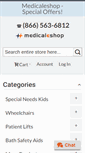 Mobile Screenshot of medicaleshop.com